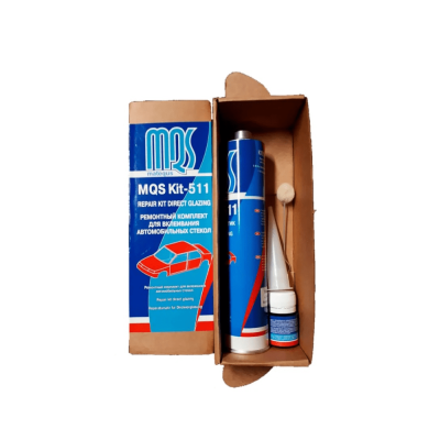 Набор для вклейки стекла MATEQUS 511 (клей, прайме,апплик.)